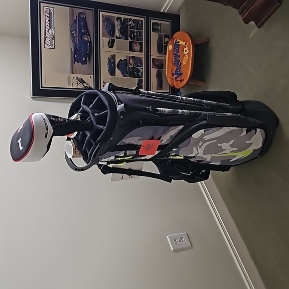 Nike Air Hybrid II Stand Golf Bags - Picture 4 of 6